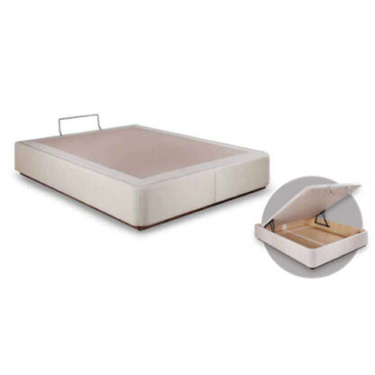 Canapé Abatible Box Tela con la tapa interior