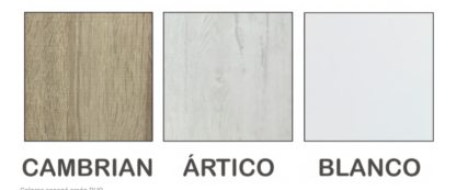 Muestra de los colores en que se fabrica el canapé abatible Box20
