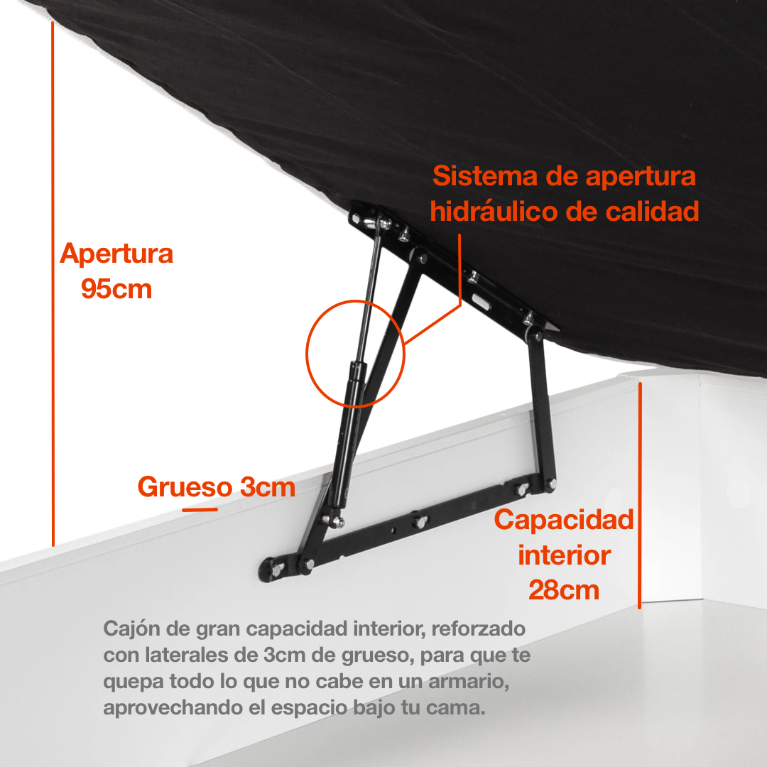 Canape abatible Palma Duo - Imagen 6